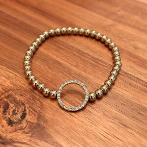 Park Lane | Beaded Stretch CZ Bracelet | Stretch